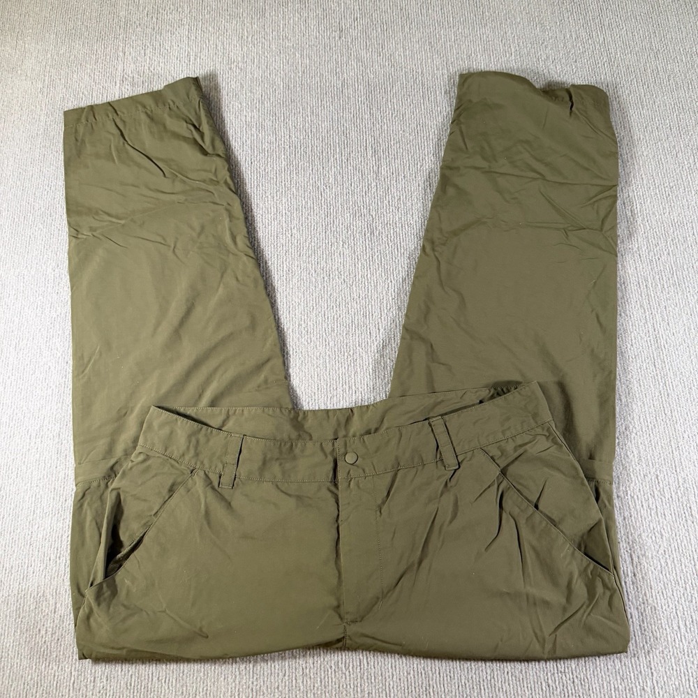 The North Face Short Court Size‎ 40 Convertible Pants Dark Khaki Green *